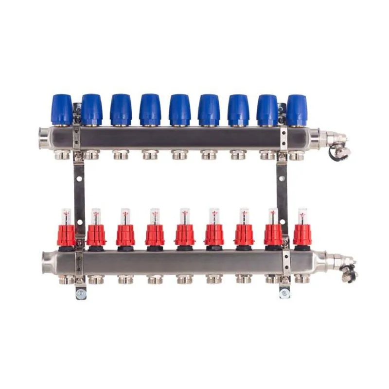 Heizkreisverteiler BASIC für Fußbodenheizung, 9 Heizkreise Knallerangebot