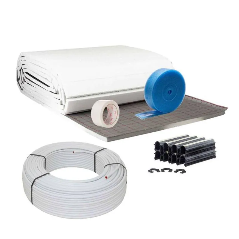 10 m² Set Tackersystem Rollbahn 30 mm WLG 045 16 x 2 Aluverbundrohr Raster 15 cm + Zubehör Heißes Angebot