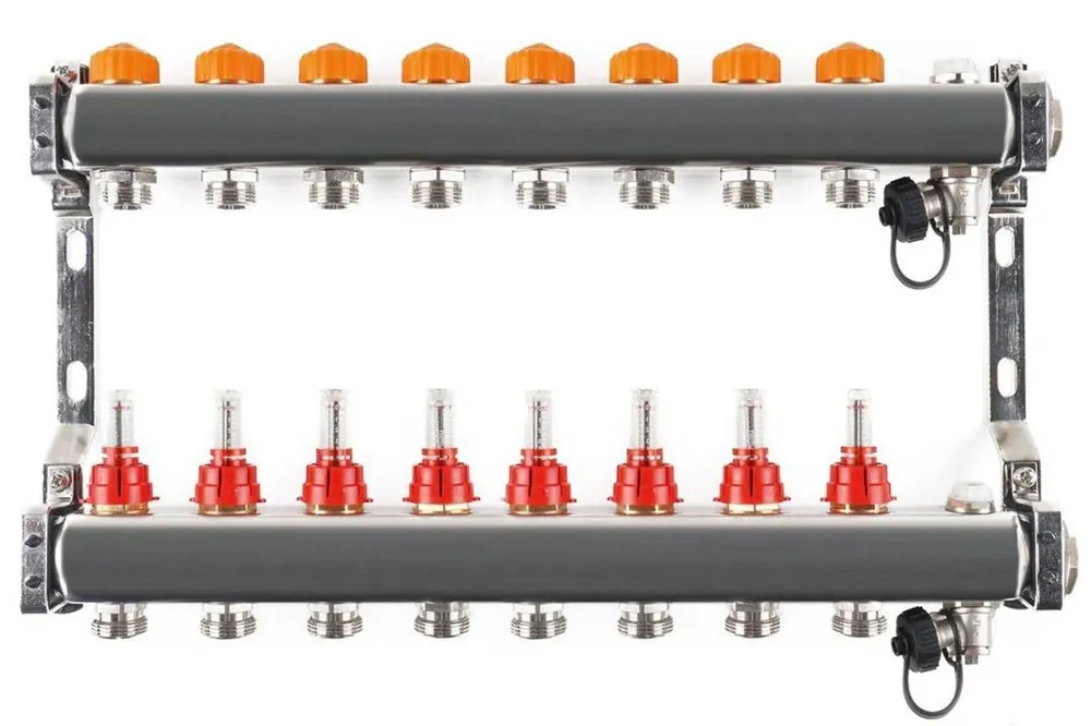 Heizkreisverteiler PREMIUM PLUS Dyna-if für Fußbodenheizung 8 Heizkreise Sale