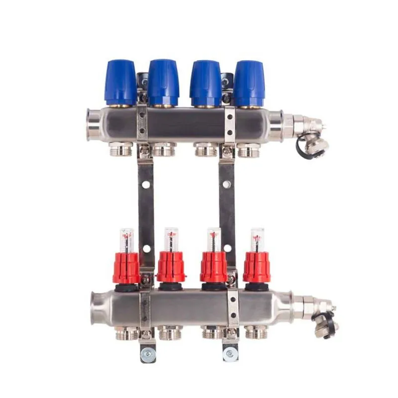 Heizkreisverteiler BASIC für Fußbodenheizung, 4 Heizkreise Angebot