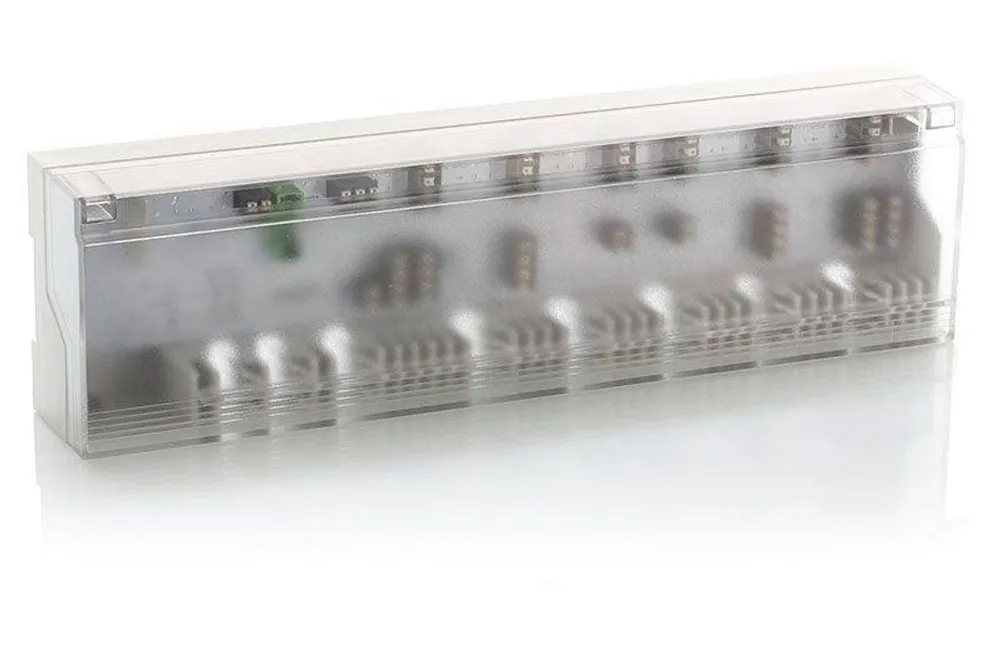 Anschlussleiste Alpha Basis direct Standard 230 V für 10 Heizzonen Markenprodukt