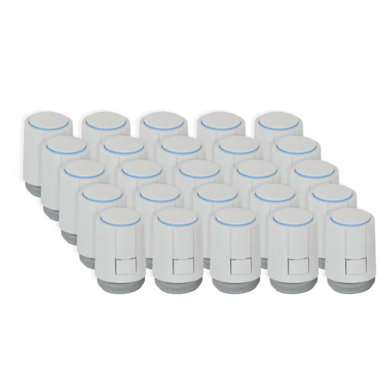 Sale Stellantrieb Fußbodenheizung 24 V AC NC Alpha 5 Ventilanpassung VA80 25 Stück