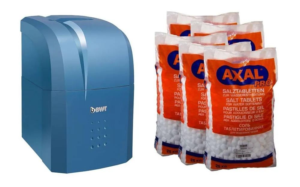 BWT Enthärtungsanlage AQA life S Set 5 x 25 kg Salz Direktkauf