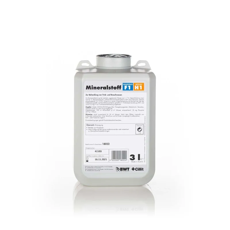 Beliebt BWT Mineralstoff-Dosierlösung Quantophos F1/H1 3 l
