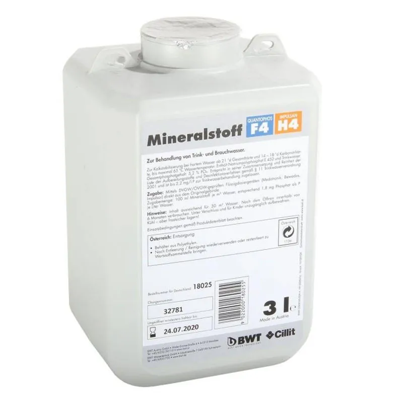 Markenware BWT Mineralstoff-Dosierlösung Quantophos F4/H4 3 L