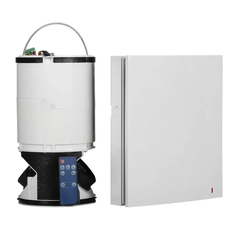 Preiswert Blauberg Fertigstellungsset VENTO Expert DUO A30-1 W V.2 weiße Innenblende, WLAN, DN 160