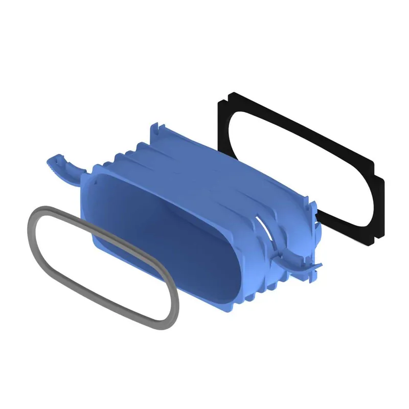 Kermi x-well Anschluss Luftkanal flach für Anschluss Verteiler/Sammler 132x52 mm Super-Preis