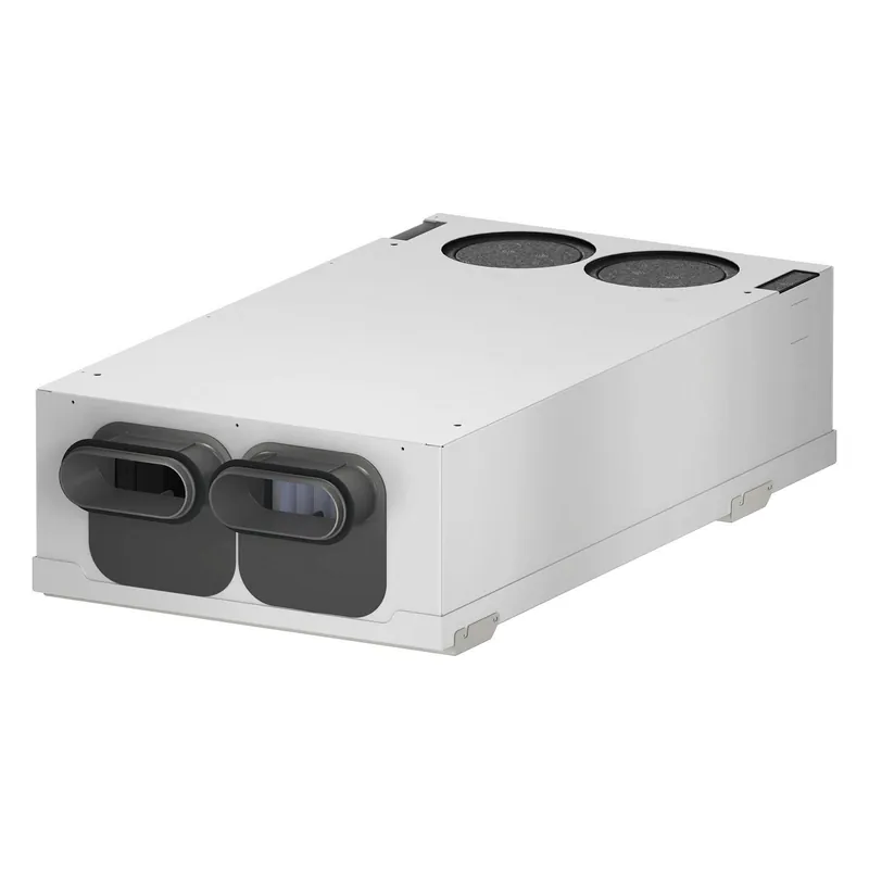 Saisonangebot Zehnder Komfort-Lüftungsgerät ComfoAir Fit 100 SL Enthalpie, Feuchte- und CO2-Sensorplatine, Zuluftanschluss links, Außen- und Fortluftanschlüsse unten