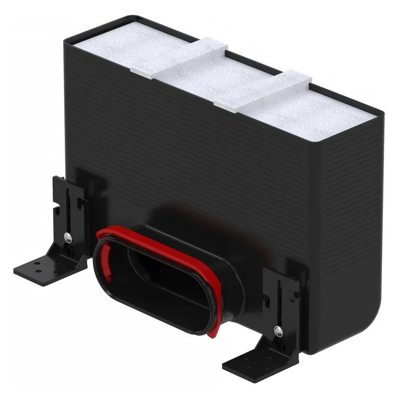 Top-Angebot Zehnder Luftdurchlassgehäuse ComfoCase CLF für ComfoTube flat 51, DN125 mit RapidLock-Verbinder