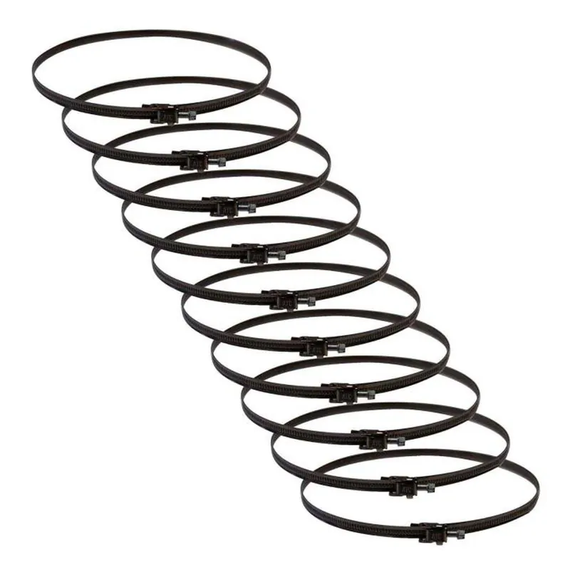 Expressversand Zehnder Schlauchschellen 60 - 215 mm, 10 Stück
