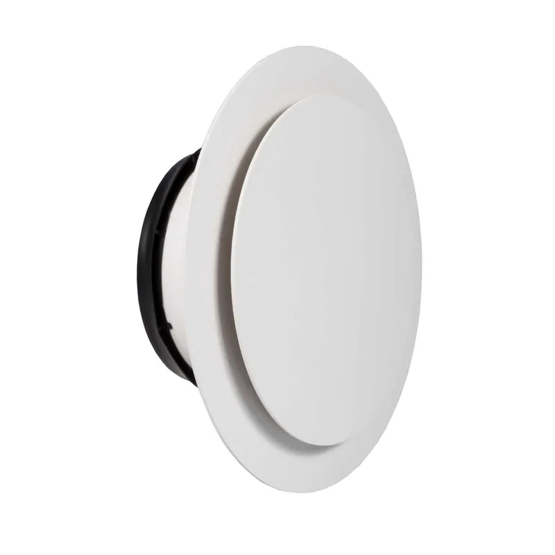Kermi x-well Zu-/Abluftdurchlass SEA401 rund aus Metall, weiß, NW 125 mm Günstig