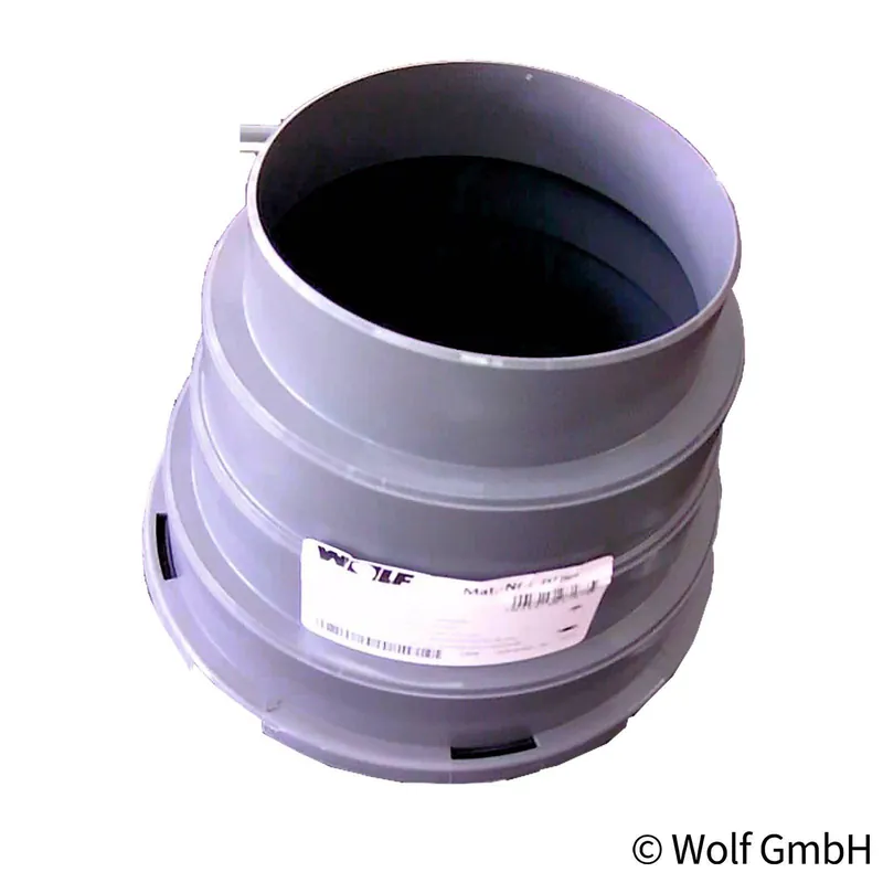 Wolf Anschluss DN125-180 für Luftverteiler DN125-180 Begrenztes Angebot