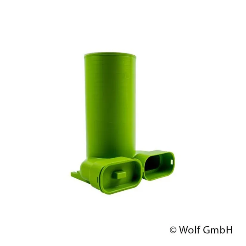 Wolf Anschlussteil Flachkanal 50x140 Ventil DN 125 Top-Preis