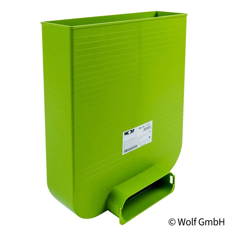 Must-Have Wolf Anschlussteil für Flachkanal 50x140 Bodengitter, 90 Grad, Länge 240 mm