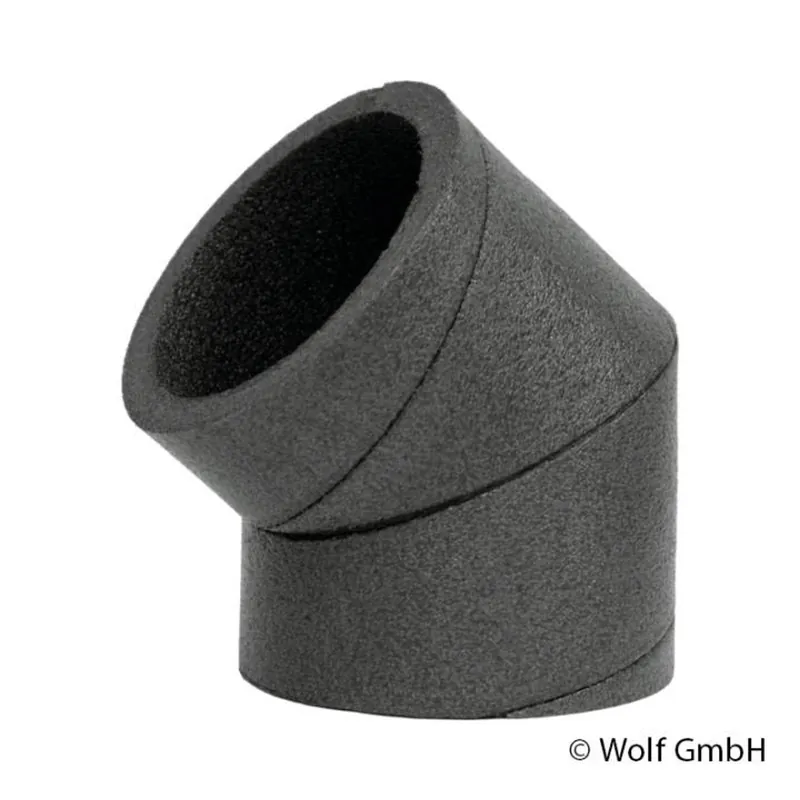 Wolf ISO-Rohrsystem Bogen 45 Grad DN 125 Zertifiziert