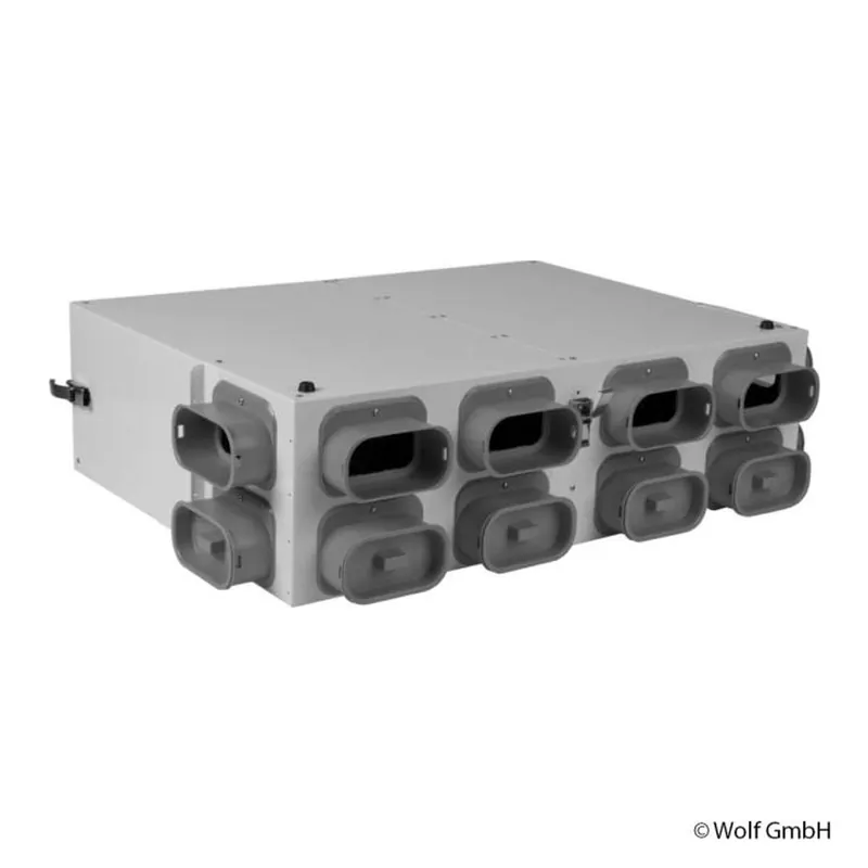 Wolf Luftverteiler DN 125 für CWL-F-150 2x6 Stutzen 50x100 Knallerangebot