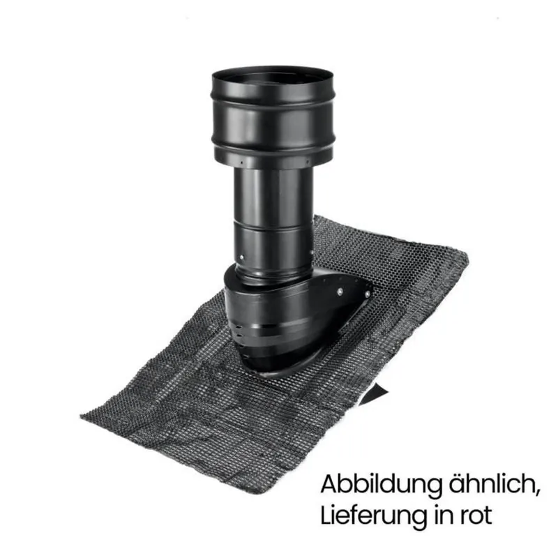 Günstig Zehnder Dachhaube 160 Steildach rot 6 - 60 Grad