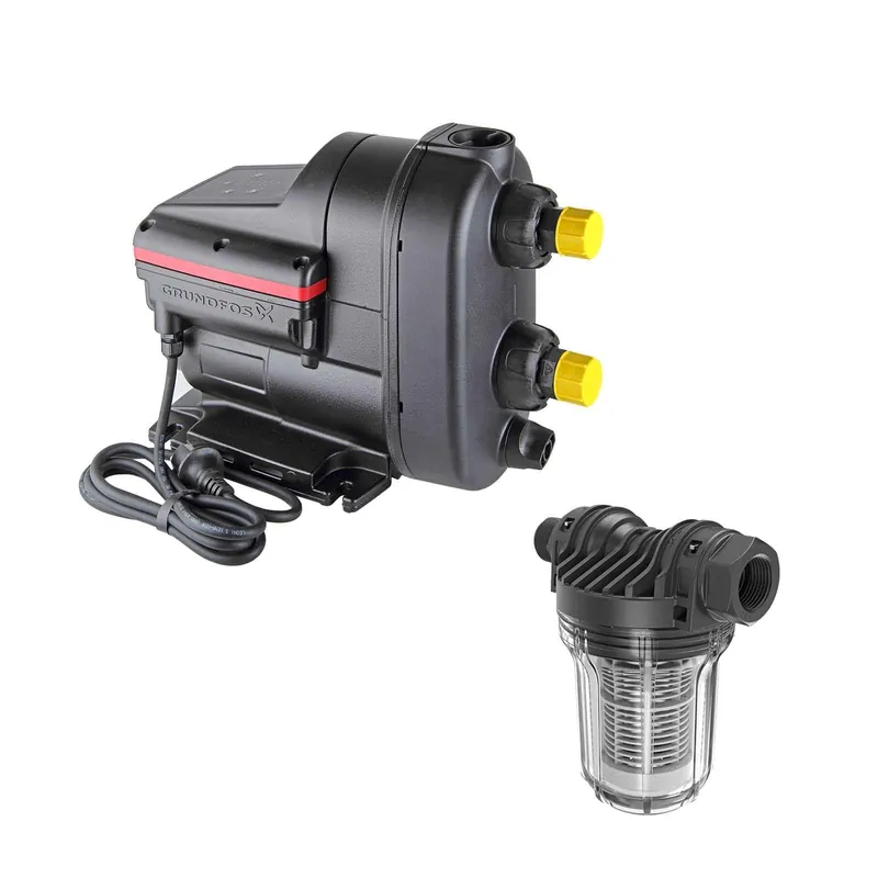 Grundfos Hauswasserwerk SCALA2 3-45 + Grundfos Saugfilter für Scala1 und Scala2 Top-Preis