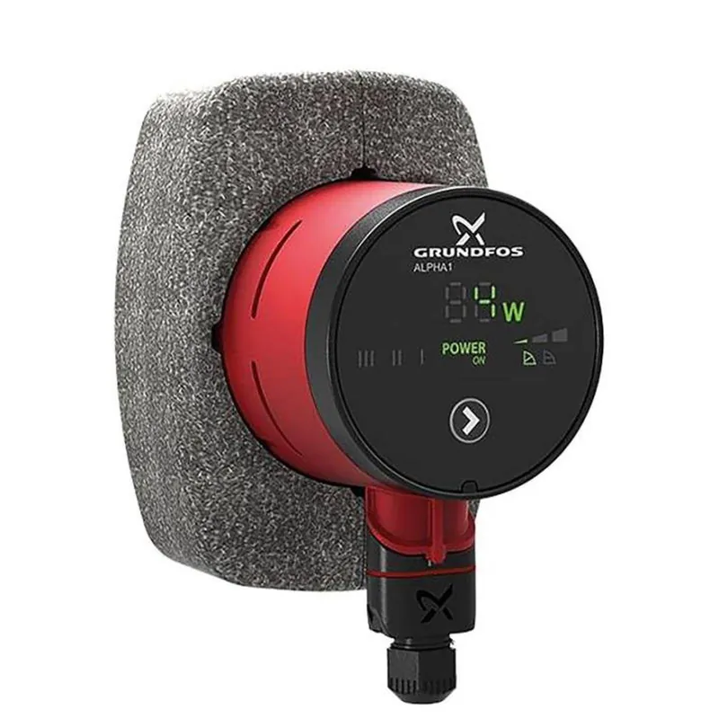 Preiswert Grundfos Alpha1 15-40 130 mm Hocheffizienz-Umwälzpumpe inkl. Wärmedämmschale