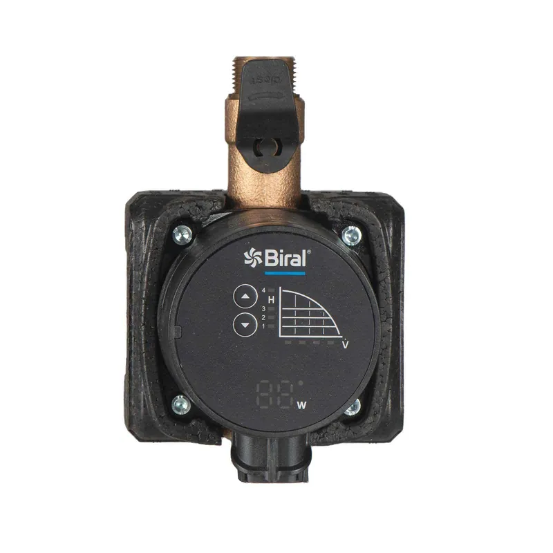 Biral Trinkwasser-Umwälzpumpe CompAX 15-1 175 BLUE RV KH mit Wärmedämmschale Neue Kollektion