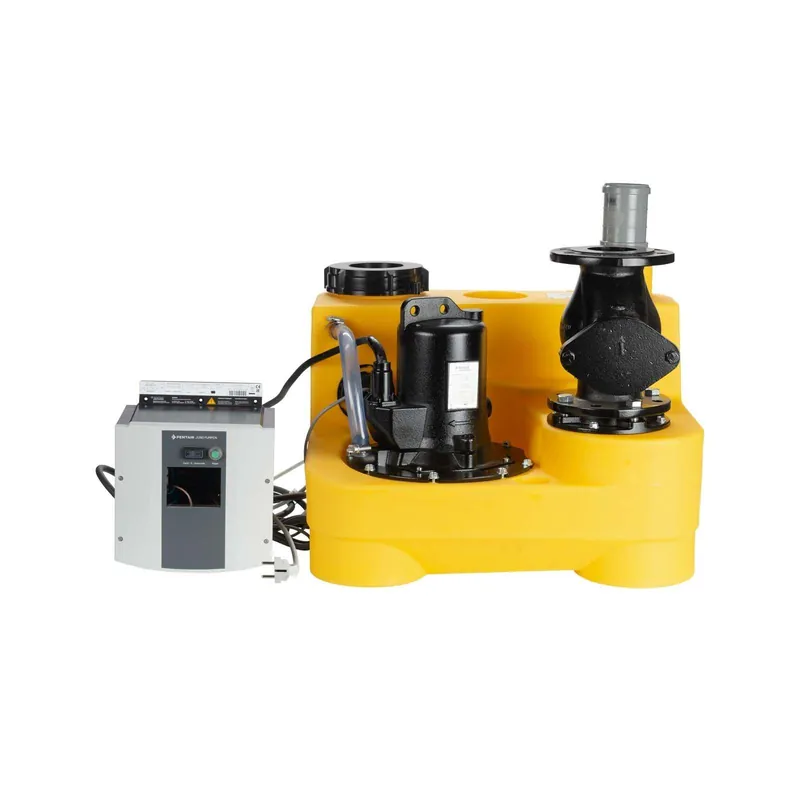 Jung Pumpen Fäkalienhebeanlage COMPLI 400 E (230V) mit montierter Rückschlagklappe R80 Günstig