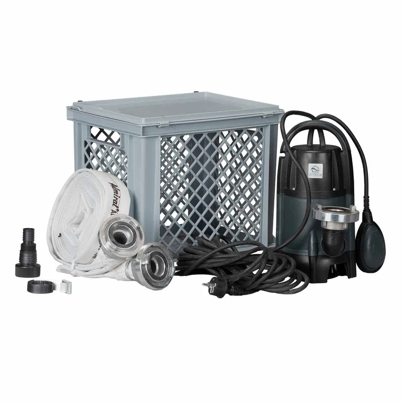 Neuheit DITECH Flut-Set Einstufige Tauchmotorpumpe Set