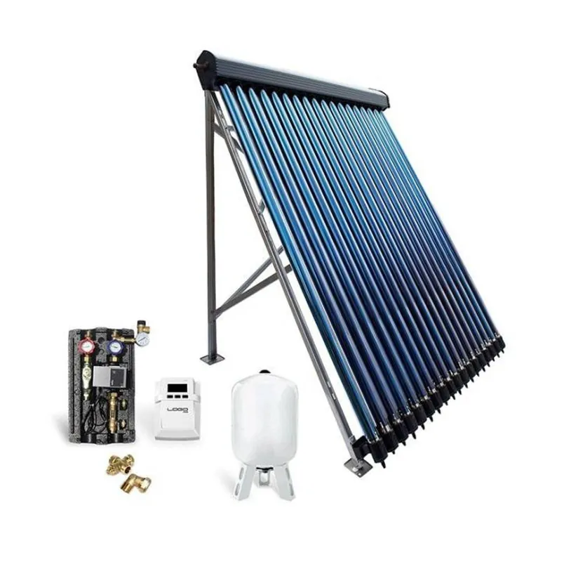 Finale Aktion Solar-Paket Röhrenkollektor HP30 4,89 m² für Flachdach