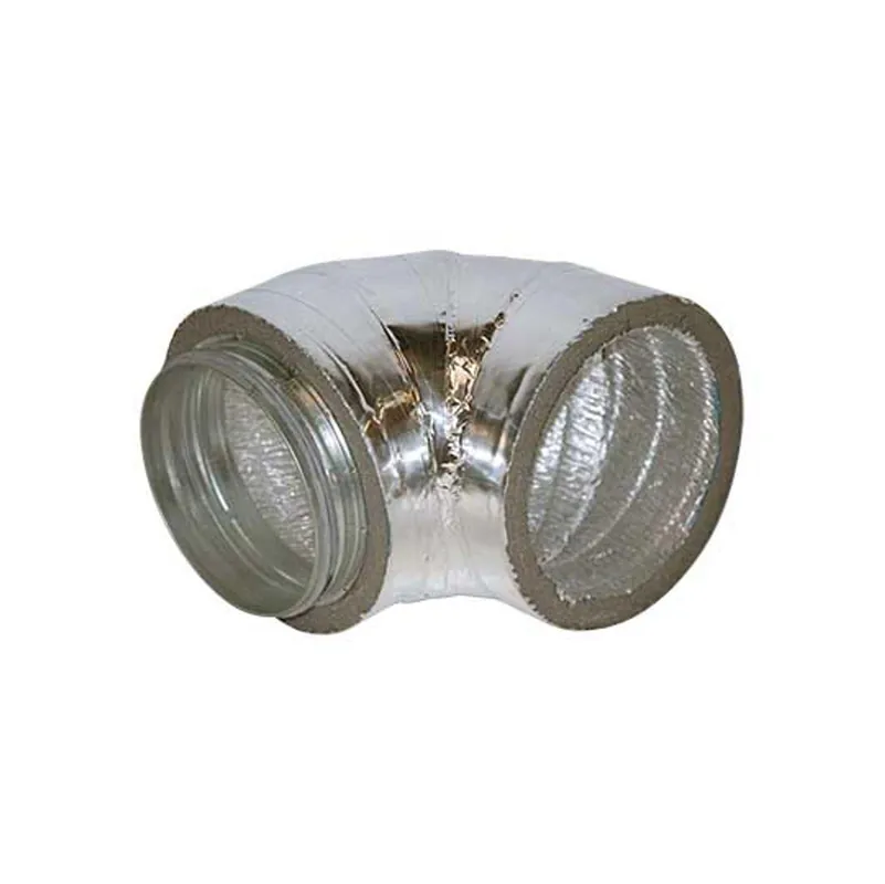 alpha innotec ISO-Light Bogen 90 Grad LVR 160/90 für BWP 190S und BWP 260S Neu