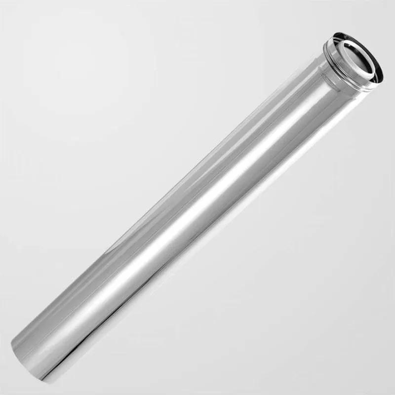 Letzte Chance Bertrams LAS Rohrelement außen 1000 mm DN 80/125 Edelstahl VA