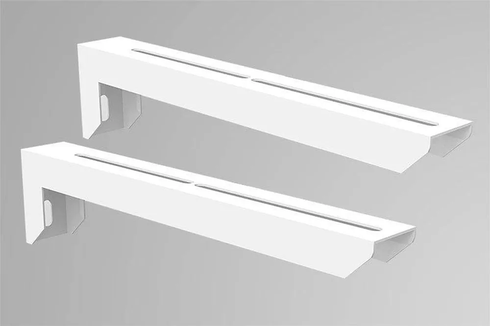 Online Kaufen Bertrams LAS Wandkonsole bis 350 mm DN 60/100 Edelstahl weiß