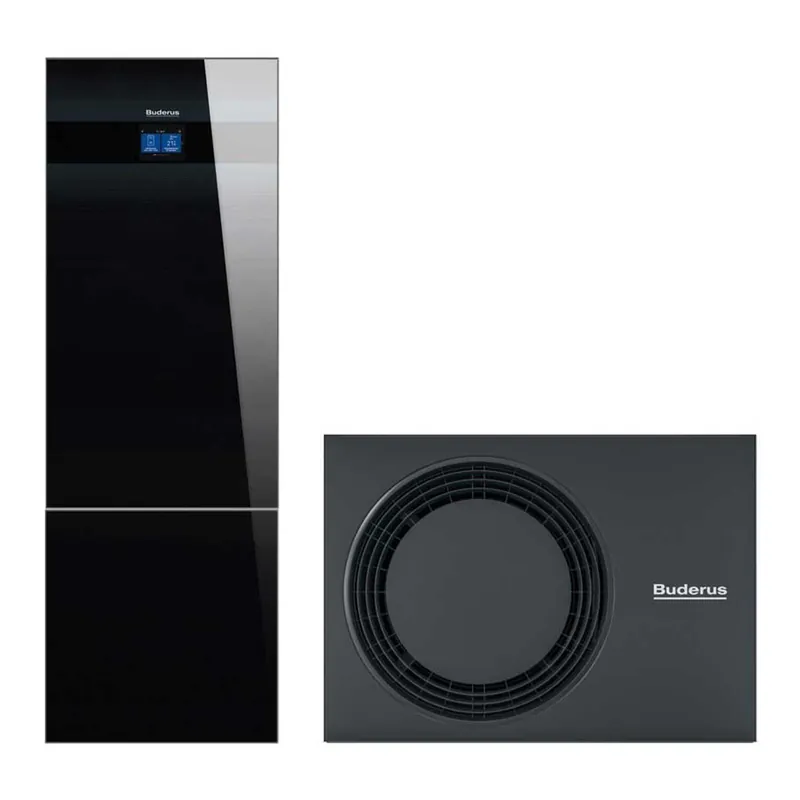 Buderus Luft-Wasser-Wärmepumpe Logaplus M WLW186i-5 AR T180 schwarz Sichere Zahlung