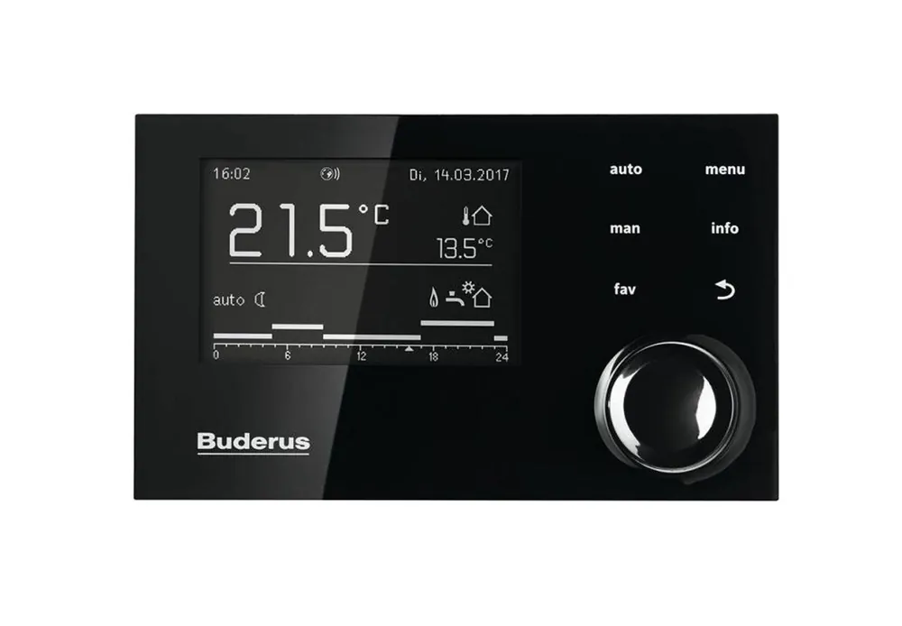 Buderus System-Bedieneinheit Logamatic RC310 schwarz Finale Aktion