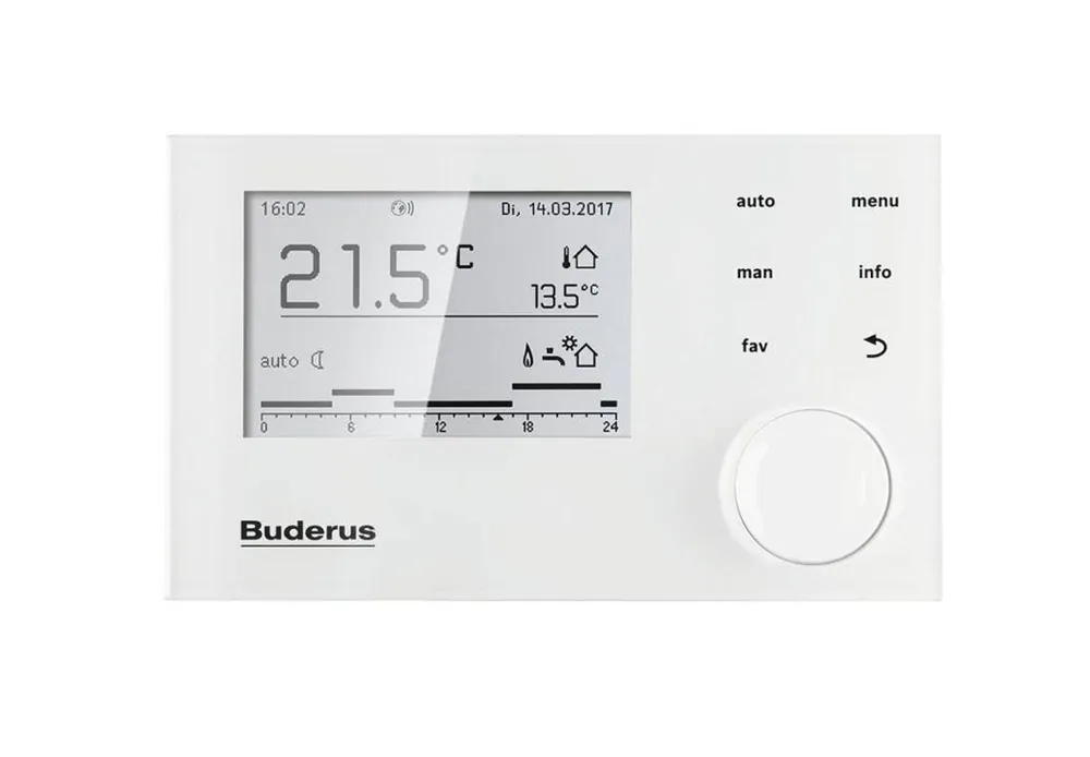 Buderus System-Bedieneinheit Logamatic RC310 weiß Solange Der Vorrat Reicht