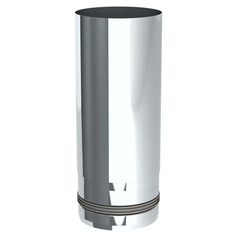 Preisknaller Jeremias PELLET-LINE Längenelement 250 mm Edelstahl unlackiert Ø 100 mm