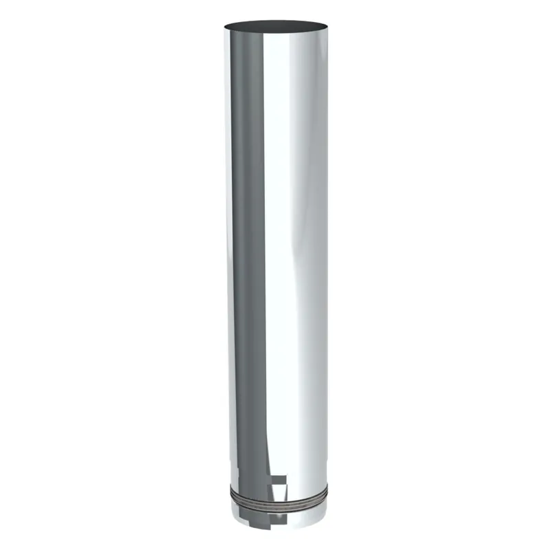 Jetzt Bestellen Jeremias PELLET-LINE Längenelement 500 mm Edelstahl unlackiert Ø 100 mm