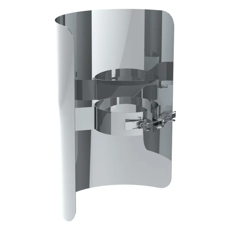 Jeremias PELLET-LINE Strahlungsschutz Längenelement l=250 mm Edelstahl unlackiert Ø 100 mm Knallerangebot