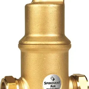 Mikroblasen-Luftabscheider Spirovent, 22mm Klemmanschluss, horizontal Wochenendangebot