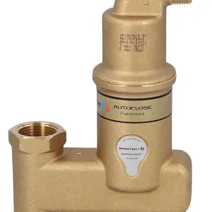 Mikroblasen-Luftabscheider Spirovent Solar, AutoClose DN25(1") IG, vertikal Preis Gesenkt
