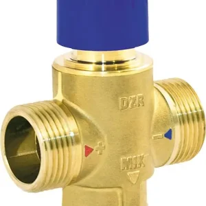 Garantierte Lieferung Mischventil Novamix Standard Thermo. DN20, 1" 39l/min, Kvs 1,9, Verbrühschutz