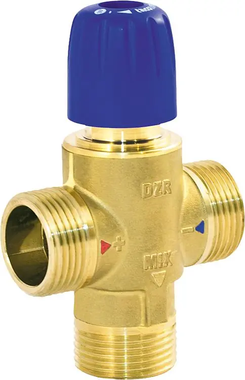 Garantierte Lieferung Mischventil Novamix Standard Thermo. DN20, 1" 39l/min, Kvs 1,9, Verbrühschutz