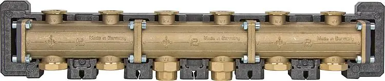 Schneller Versand Modulverteiler 3-fach DN32 für 2-3 Heizgruppen DN32 (1 1/4")