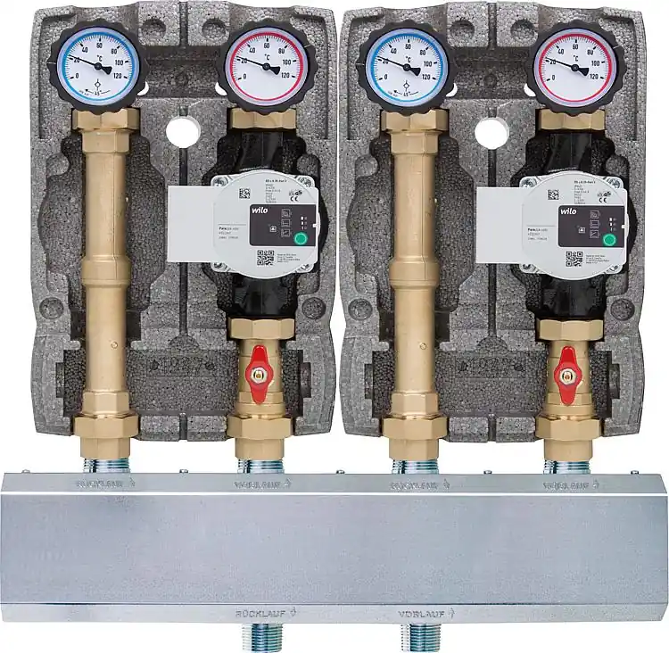 Bestseller Modulverteilergruppe Easyflow 2xDirektkreis Typ DiDi25
