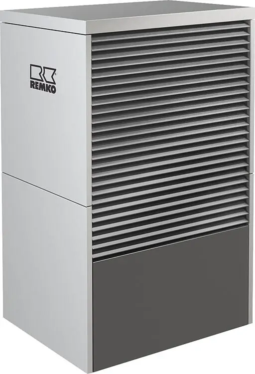 Kracherpreis Monoblock-Wärmepumpe Remko LWM 110, 7 - 10 kW, Aluminiumoptik