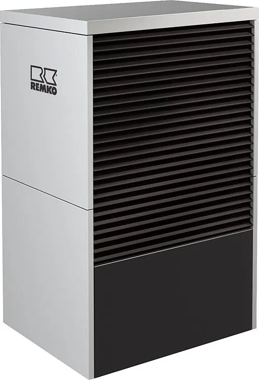Monoblock-Wärmepumpe Remko LWM 110, 7 - 10 kW, Graphitoptik Neu