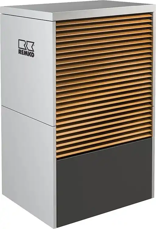 Monoblock-Wärmepumpe Remko LWM 150, 10 - 13 kW, Holzoptik Heißes Angebot