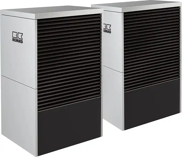 Garantierte Lieferung Monoblock-Wärmepumpe Remko Serie LWM 110 Duo, Graphit