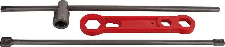 Abverkauf Montageschlüssel-Set für Aluminium-Heizkörper,DN25(1")AG Nippel