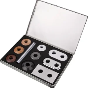 Direkt Vom Hersteller Musterbox Rosetten groß 6x Einzelrosette, 3x Doppelrosette, 1x Schutzrohr DIN A4