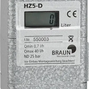 Nur Für Kurze Zeit Ölzähler Braun HZ5-D