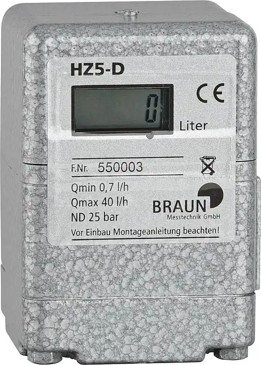 Nur Für Kurze Zeit Ölzähler Braun HZ5-D